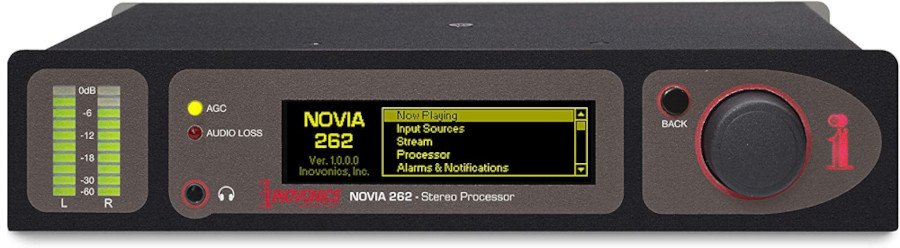 262 NOVIA  Procesador de audio stéreo de modo dual