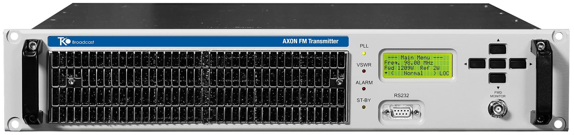 AXON low-power FM transmitter by TEKO Broadcast