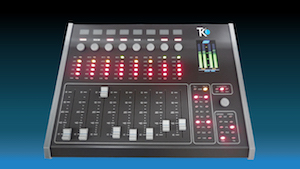Mixer audio broadcast