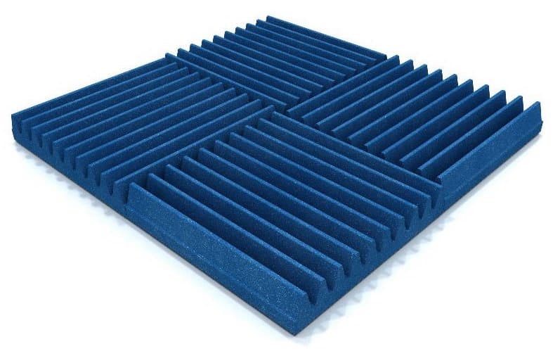 Acoustic Foam Wedge, blue