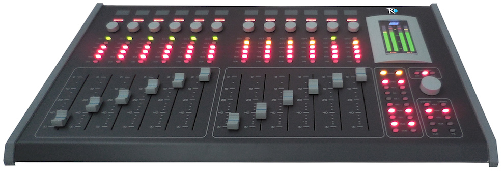 Acuo912 console mixage de audio teko broadcast