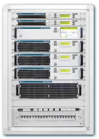 GYRUS 6KW/3 es un amplificador de RF: es un amplificador de FM de alta eficiencia enfriado por aire para aplicaciones de radio, TV, científicas, médicas, industriales y militares