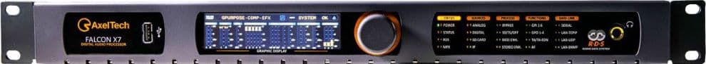 Axel Falcon X6/X7 audio processor, front