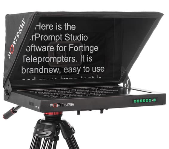 studio prompter, Fortinge