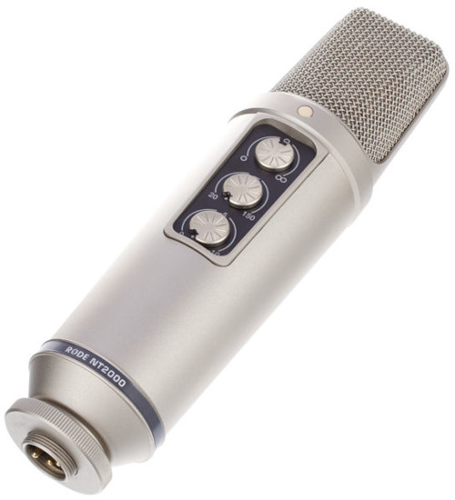 RODE NT2000  Microphone à condensateur à grand diaphragme