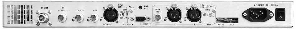 Synapse Low Power FM Transmitter Back View