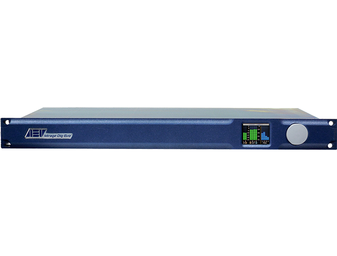 AEV MIRAGE 3 DIG EVO Audio Processor - On air 9k aev studio packages