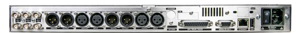 Axel Falcon X5 audio processor, rear