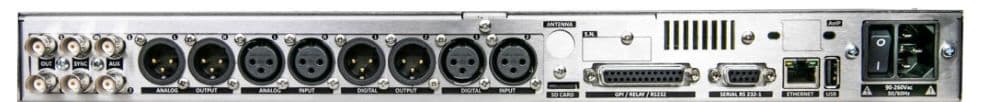 Axel Falcon X6/X7 audio processor, rear