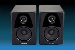 enceintes studio monitor