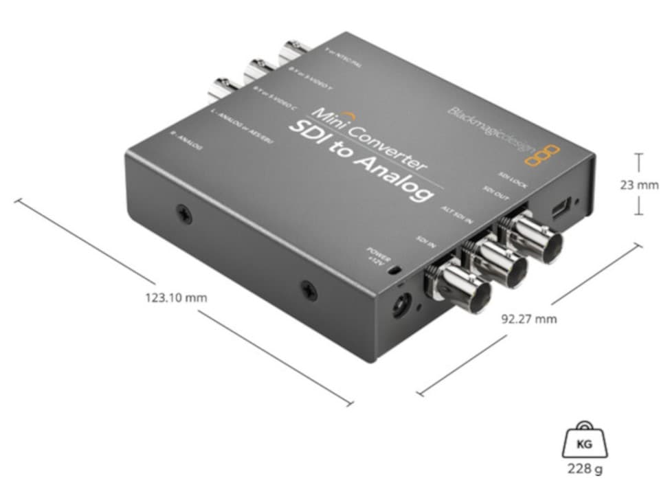 SDI-to-analog converter by Blackmagic Design