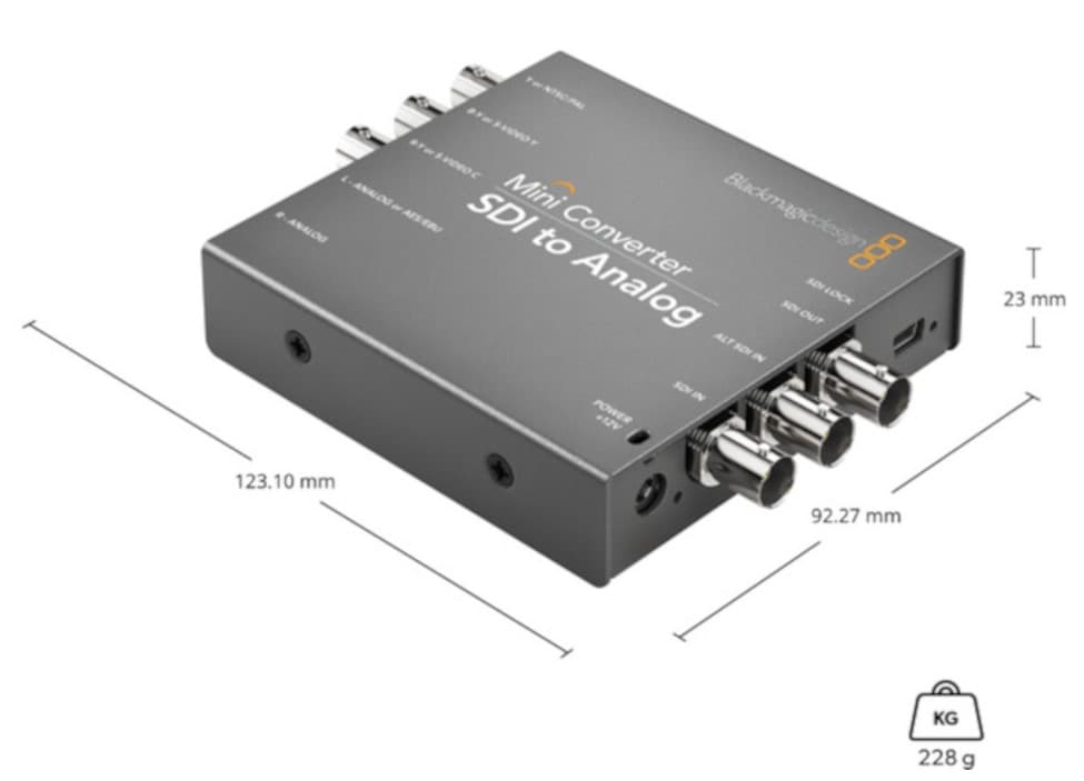 Convertisseur SDI-analogique par Blackmagic Design