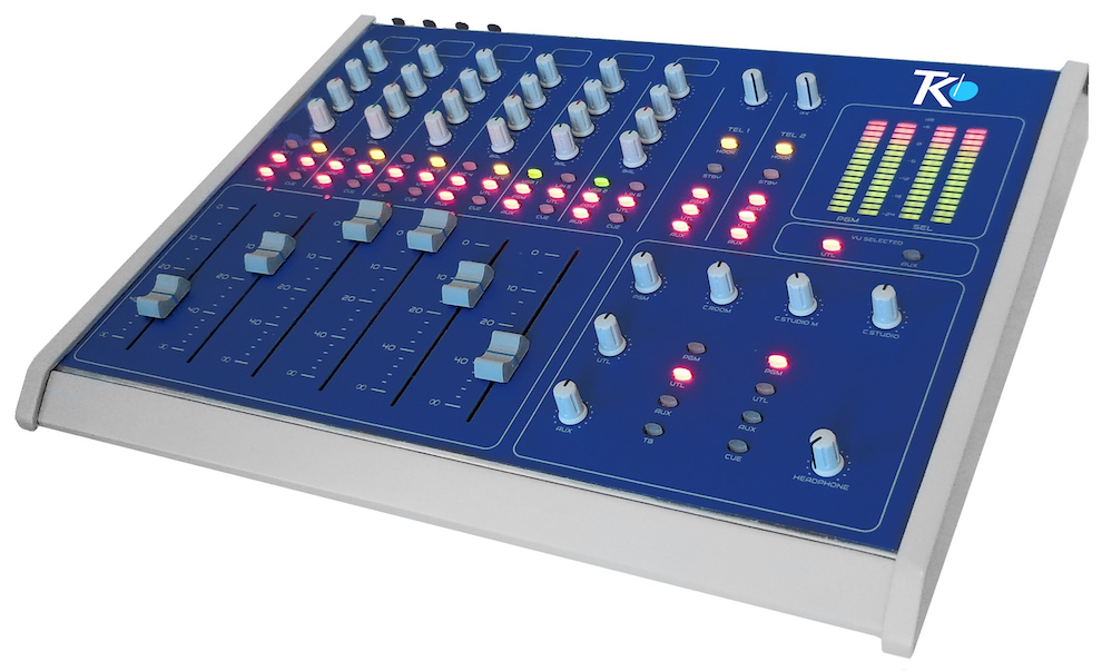 Mixer audio broadcast