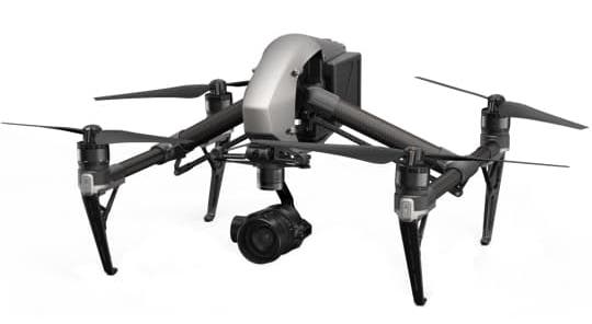 drone Dji Inspire 2 con cámara