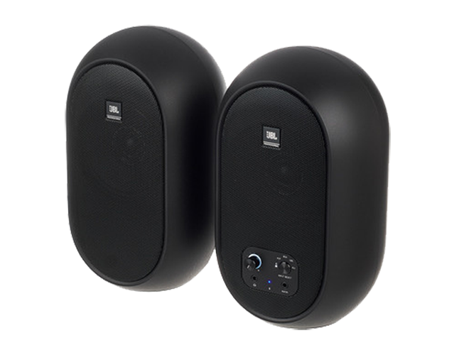 JBL 104 Active Speaker - On air 9k aev studio packages
