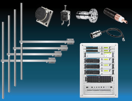 Package  6kW FM Transmitter with 4 Bay Dipole FM Antenna and Accessories - Wide Band - Stainless