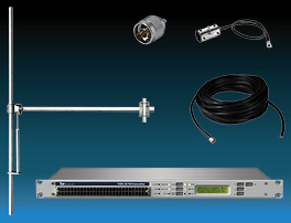  paquet 50w émetteur fm avec 1 baie dipôle fm antenne y accessoires large bande aluminium miniature