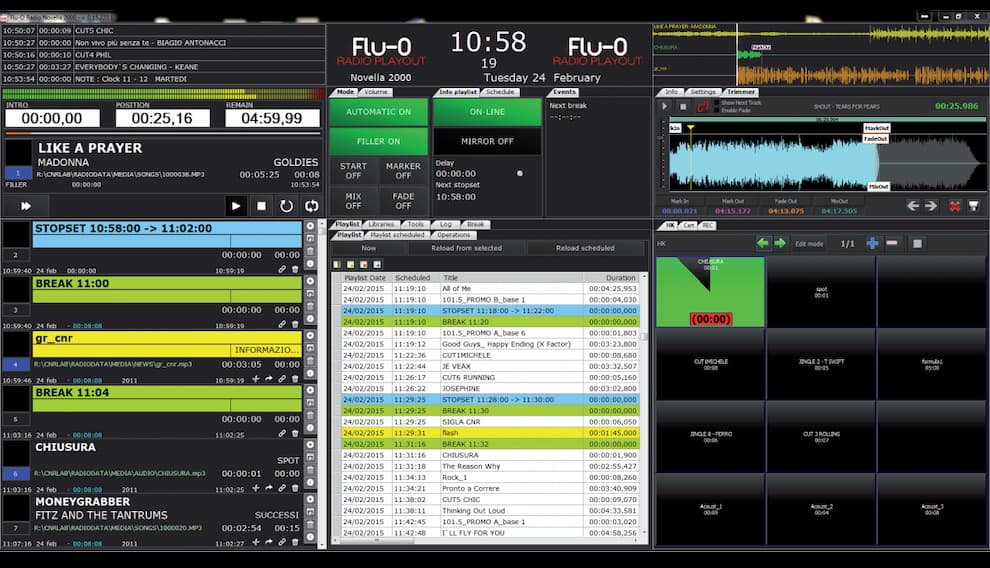 Logiciel d'automatisation radio