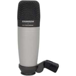 SAMSON C01 MICROPHONE HYPERCARDIOID WITH WIDE DIAPHRAGM 