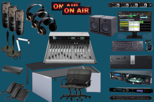 Complete FM radio studio packages 