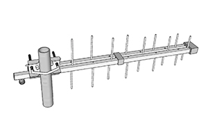 stl antena para radioenlace log 790 960Mhz miniature